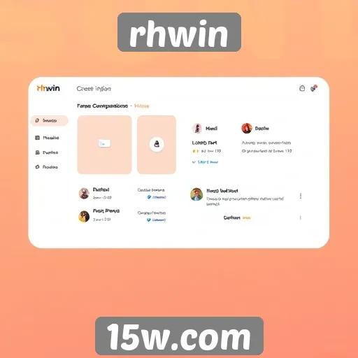 Detalhes sobre a interface do usuário no rhwin